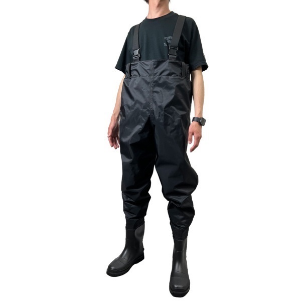 ウェストハイウェーダー フェルト ブラック